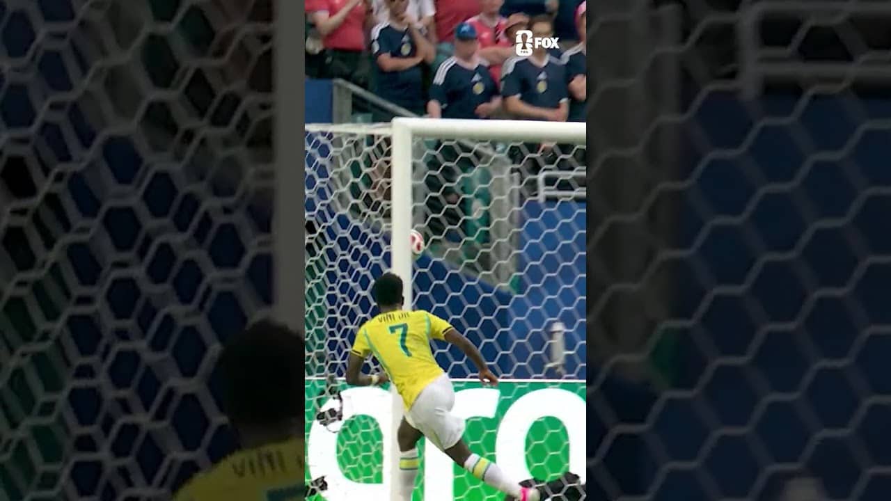 Vini Jr. scores his fourth goal of the 2026 FIFA World Cup