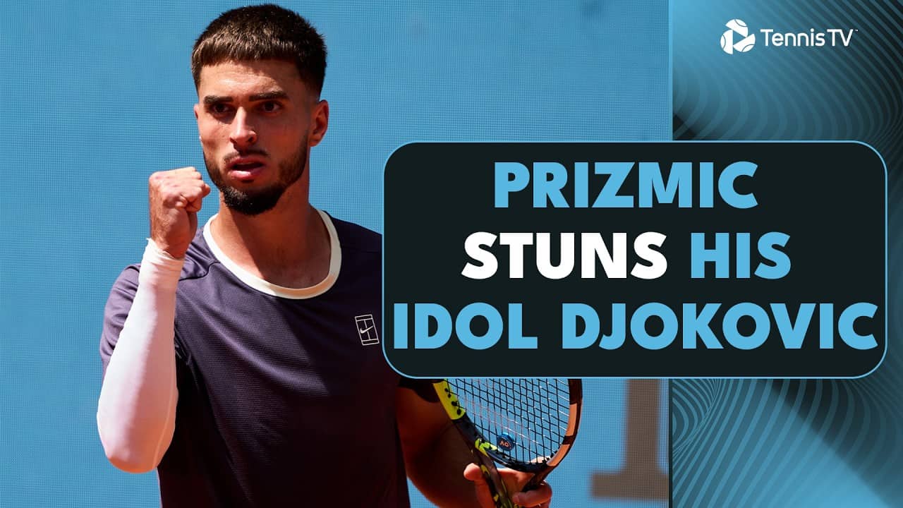 Dino Prizmic Defeats Childhood Idol Novak Djokovic 😲  | Rome 2026 Highlights