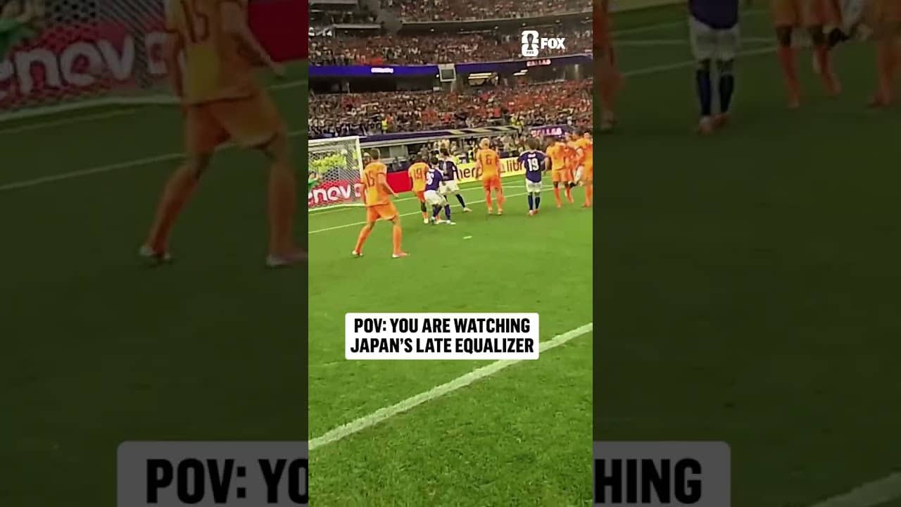 Ref cam continues to give the best angles at the FIFA World Cup 🇯🇵