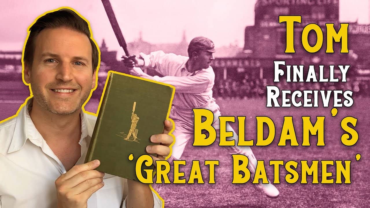 UNBOXING: Beldam & Fry's 'Great Batsmen: Their Methods at a Glance' #cricket #crickethistory