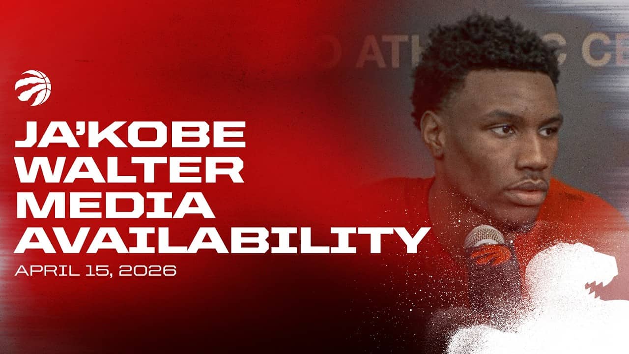 Ja'Kobe Walter | Playoff Practice | April 15, 2026