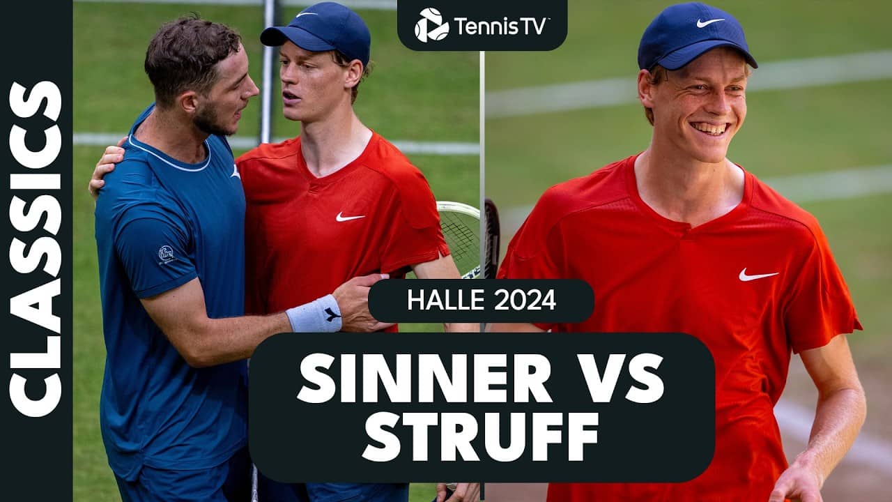 Jannik Sinner vs Jan-Lennard Struff Thrilling Grass Court Battle 🌱