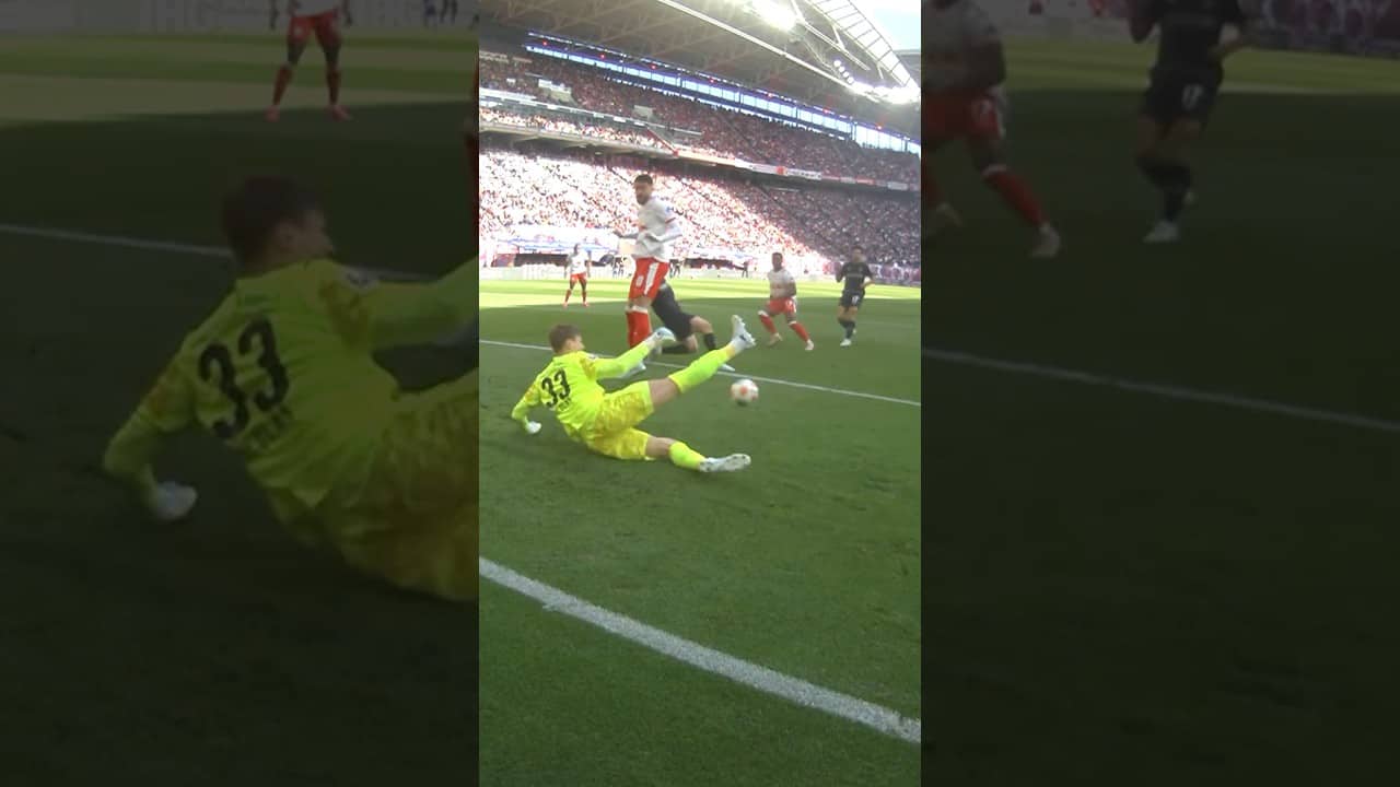 Wie kratzt Mo Nicolas diese Bälle raus? 🤯 #dieFohlen