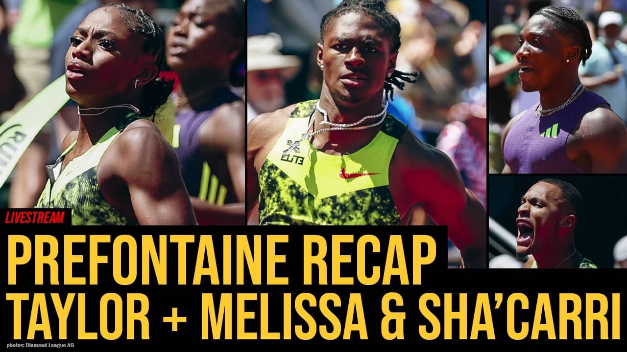Tate Taylor DOMINATES 200m + Melissa EDGES OUT Sha'carri | Prefontaine Classic Recap & Reaction