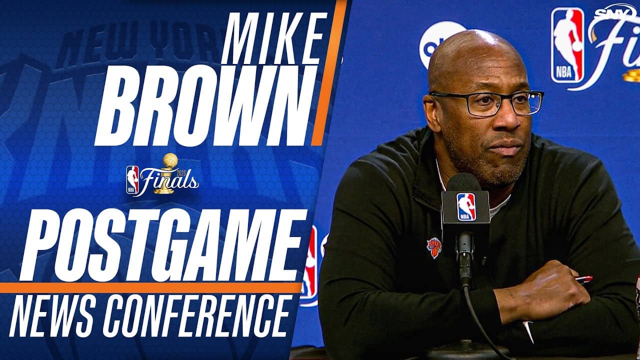 Mike Brown on Knicks' 115-111 loss to Spurs, lopsided free throws in San Antonio's favor