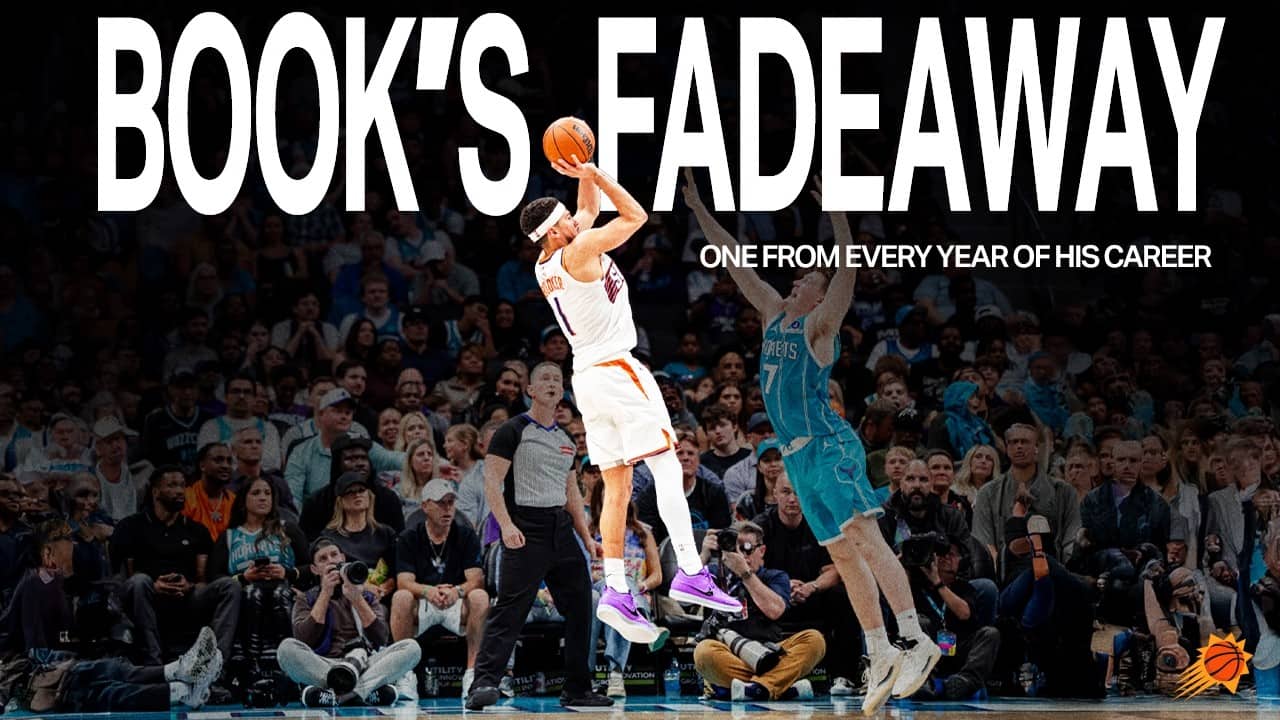 One Fadeaway from Every Season of Devin Booker's Career