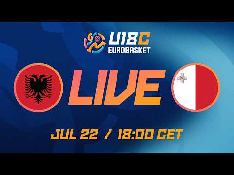 LIVE - Albania v Malta | FIBA U18 EuroBasket 2026 Division C | Group Phase