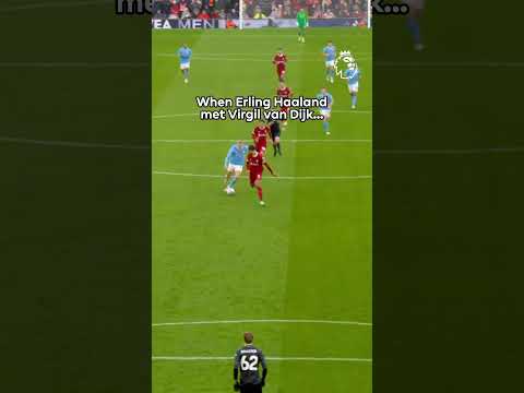 Haaland v Van Dijk 😁
