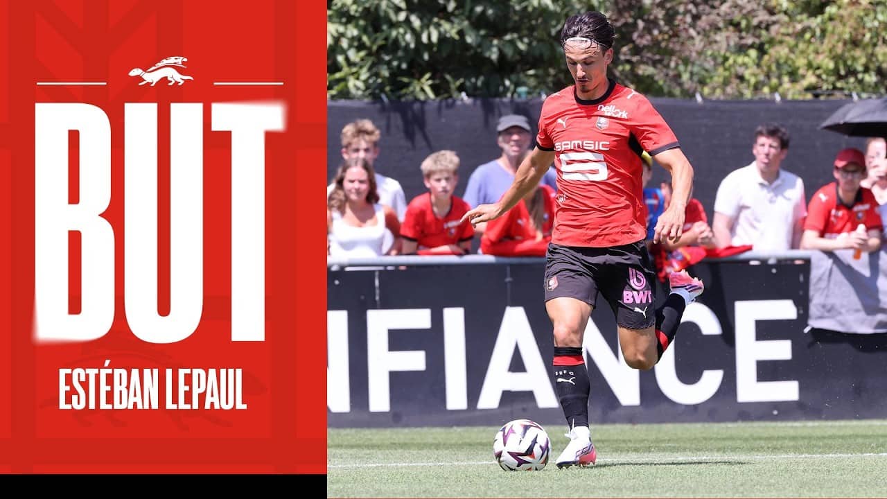🎯 Le premier but de la prépa' signé Estéban Lepaul | Amical 1 - SRFC / Caen