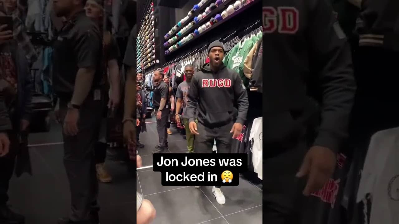 This intro had Jon Jones hyped 🎙️ (via @mmahotmic/TT)