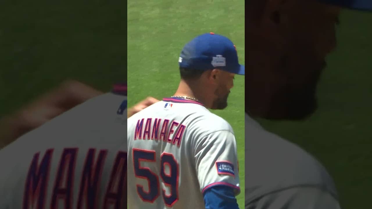 Quick grab by Sean Manaea! 👏