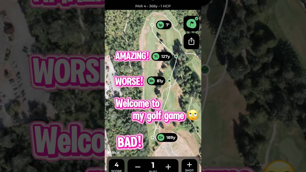 Golf can be so hard and then so euphorically awesome! Welcome to my life as a 16 handicapper. 🔥