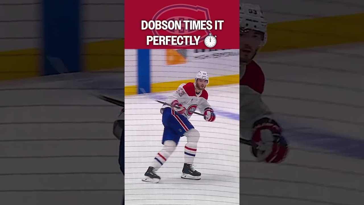 Dobson Breaks It Up Mid-Slide 😤