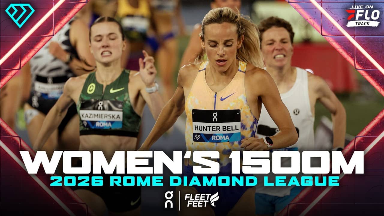 Monster Kick In The Women's 1500m | 2026 Rome Diamond League