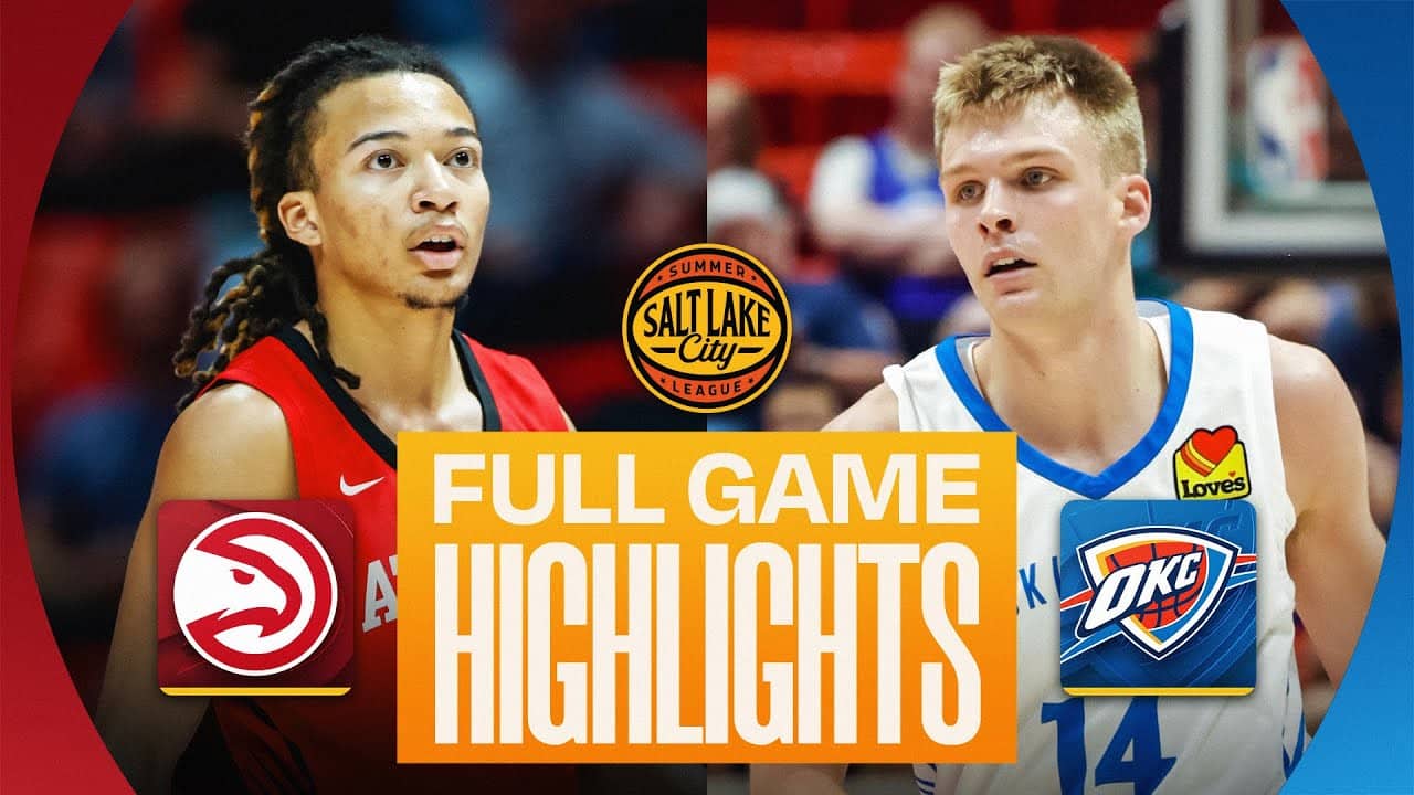HAWKS vs THUNDER | SALT LAKE CITY SUMMER LEAGUE | FULL GAME HIGHLIGHTS | July 6, 2026
