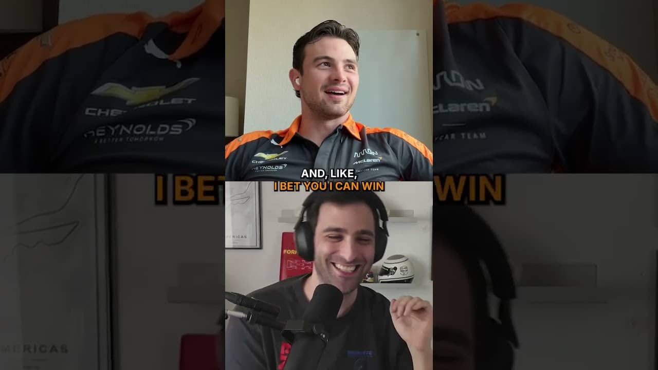 Everyone say thank you to Pato’s cousins #INDYCAR @ArrowMcLaren