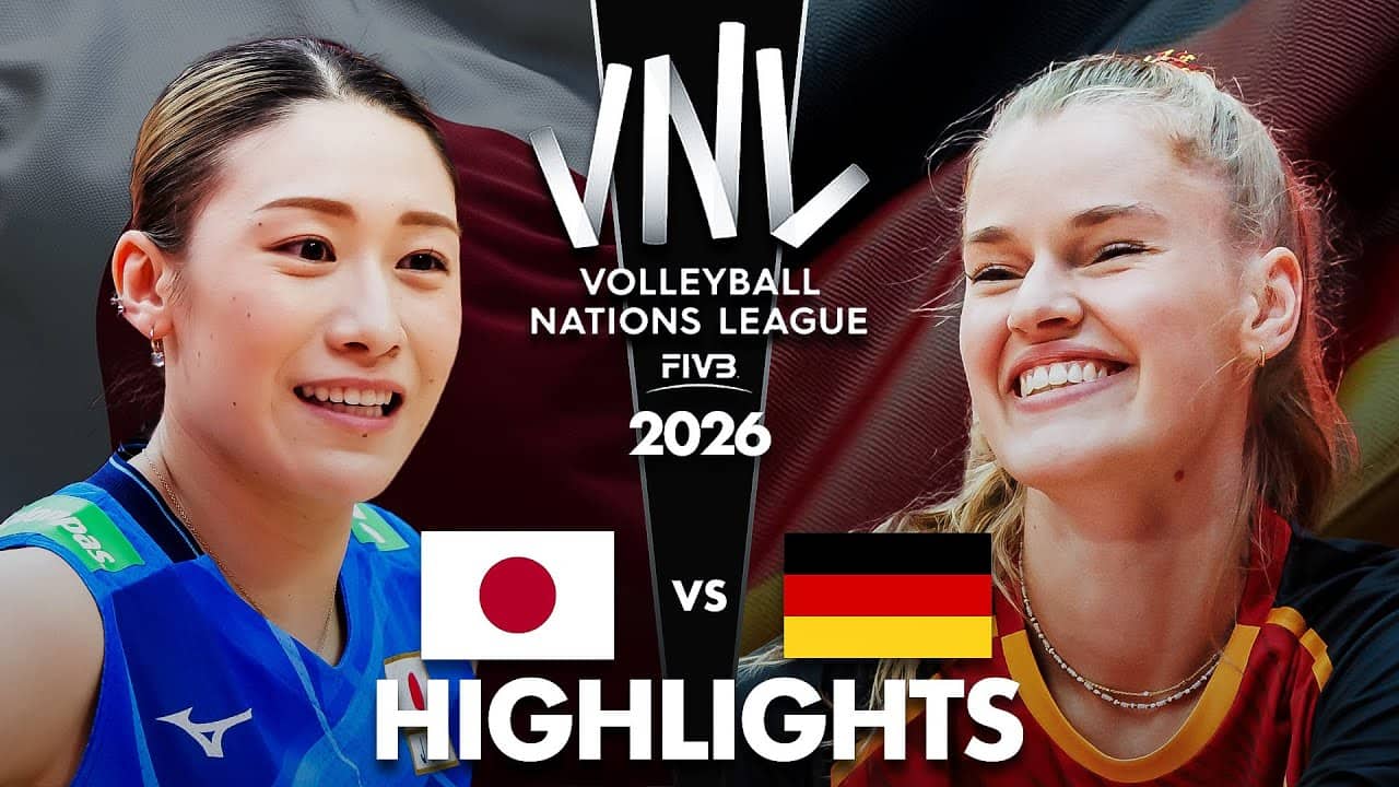 Japan 🇯🇵 vs Germany 🇩🇪 | Highlights | Women's VNL 2026