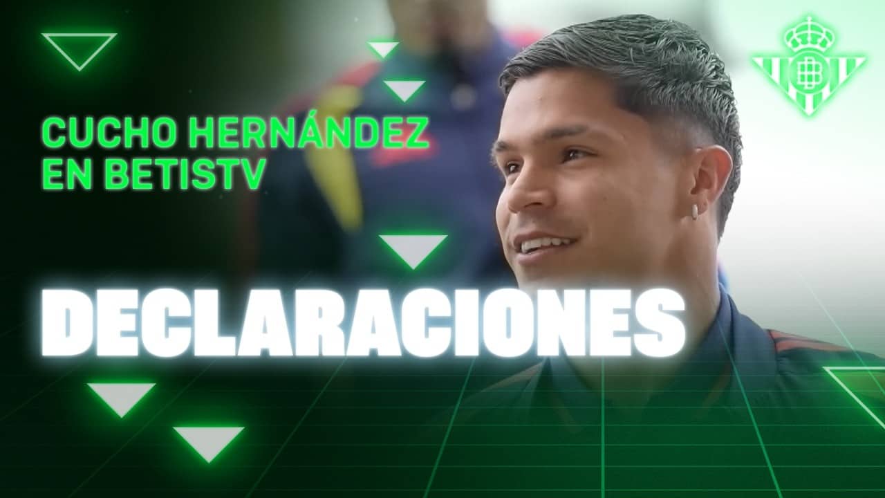 La entrevista de CUCHO HERNÁNDEZ con BetisTV 📺💚 | ENTREVISTA | Real BETIS Balompié