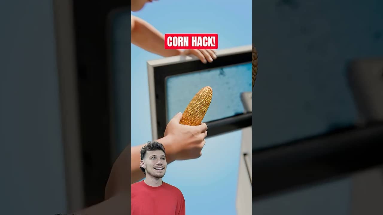 Popcorn on the Cob Hack! @zackdfilms