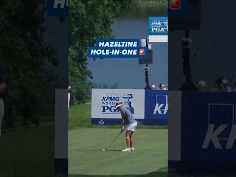DAY ONE ACE AT HAZELTINE 🎯