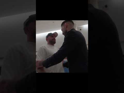 Ilia Topuria and Alexander Volkanovski meet again! #ufcwhitehouse