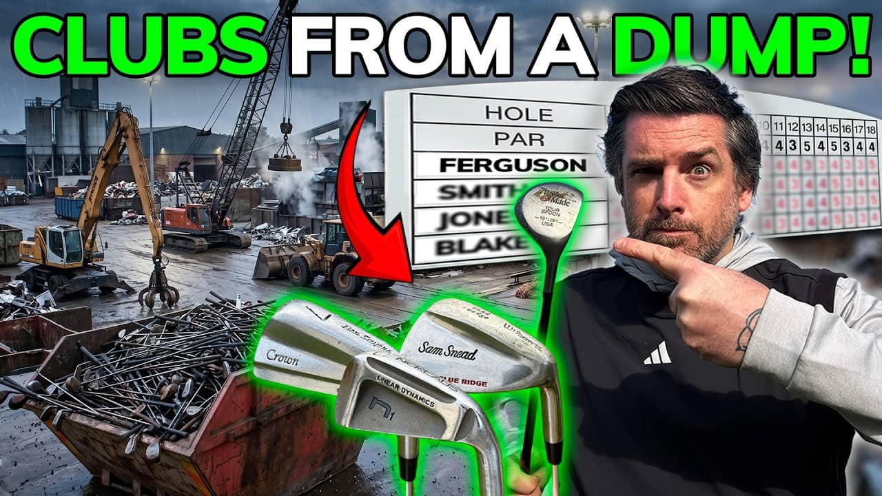 Can Joe Win A PGA Tournament With Golf Clubs From The Dump?