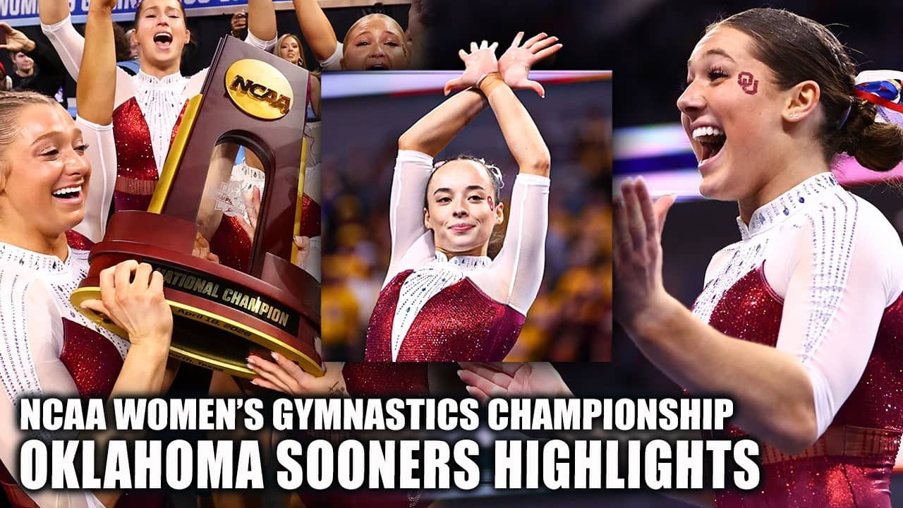 OU SOONERS GYMNASTICS HIGHLIGHTS 🤸 NCAA women's championship EXTENDED 🔥 | ESPN College Gymnastics