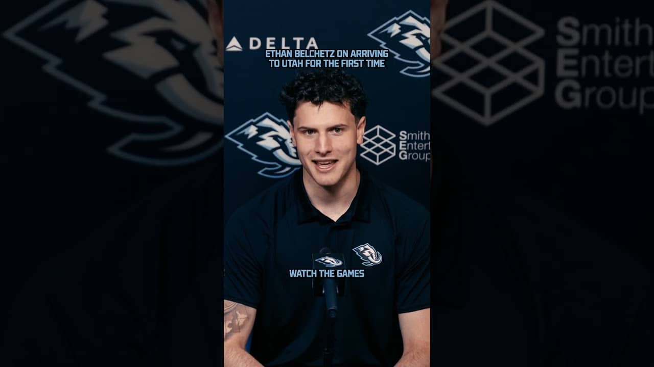 Ethan Belchetz arrives to Utah for the first time. 🏔️
