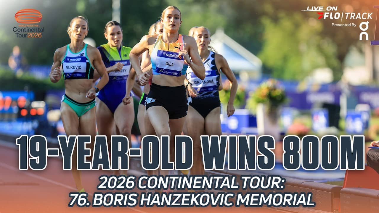 19-YEAR-OLD Wins 2026 Continental Tour: 76. Boris Hanzekovic Memorial 800m