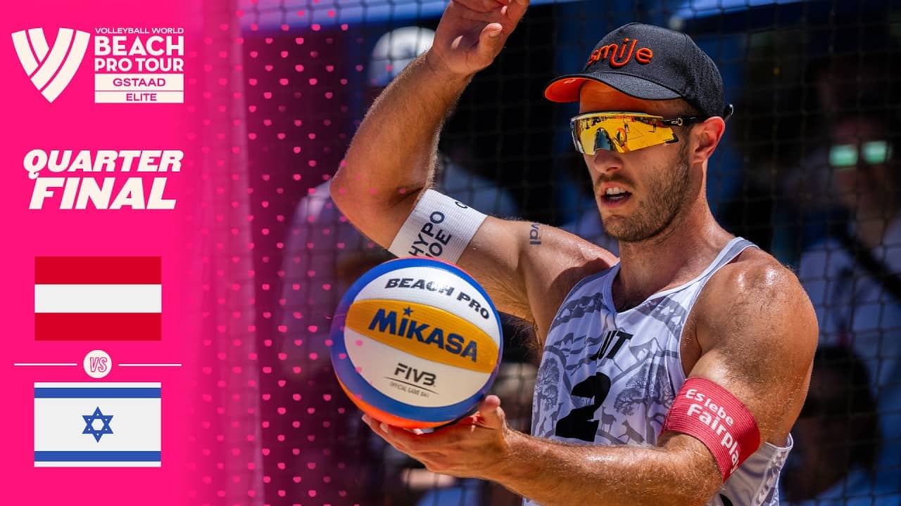 Waller/Pristauz vs. Elazar/Cuzmiciov - Quarter Final Highlights | Gstaad 2026 #BeachProTour