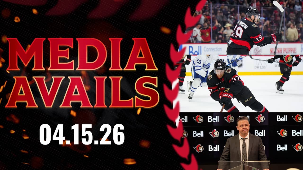 Drake Batherson, Warren Foegele, Travis Green Postgame Media vs TOR