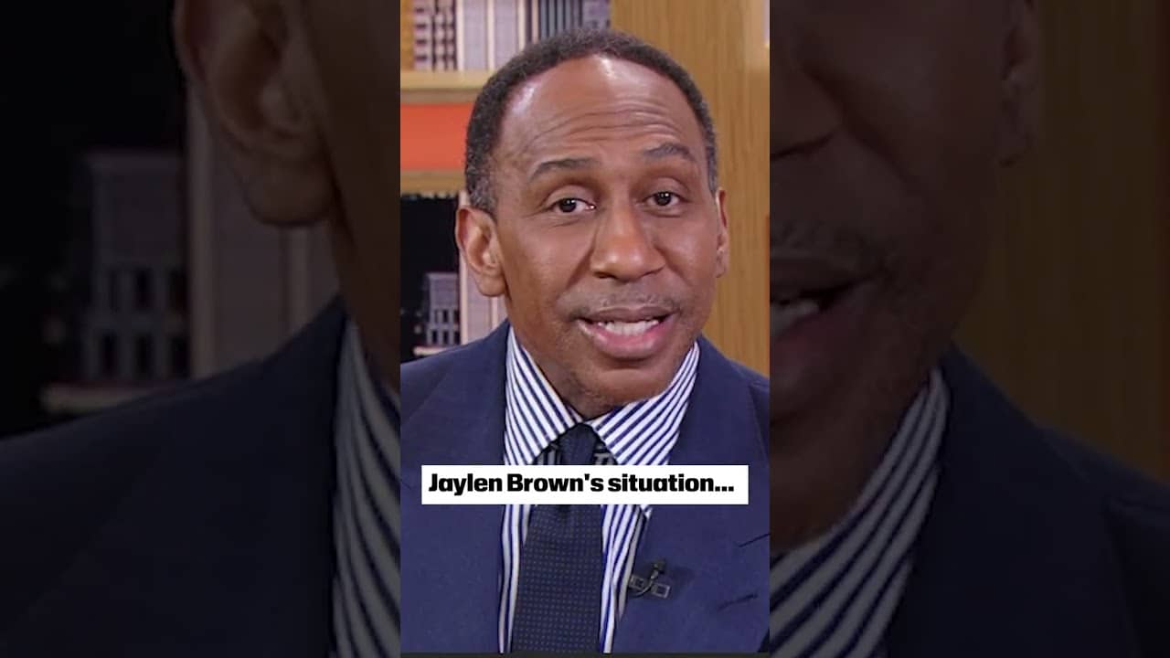 Stephen A. had THIS to say about Jaylen Brown 👀
