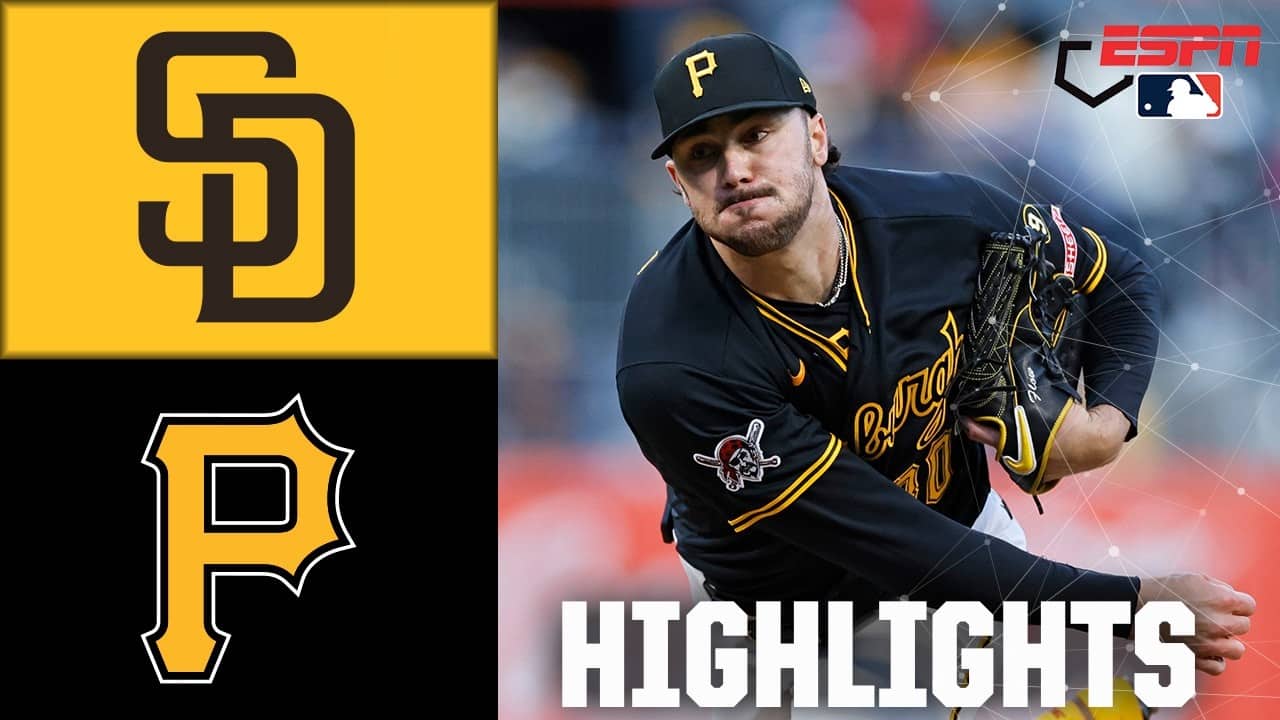 San Diego Padres vs. Pittsburgh Pirates | Full Game Highlights | ESPN MLB