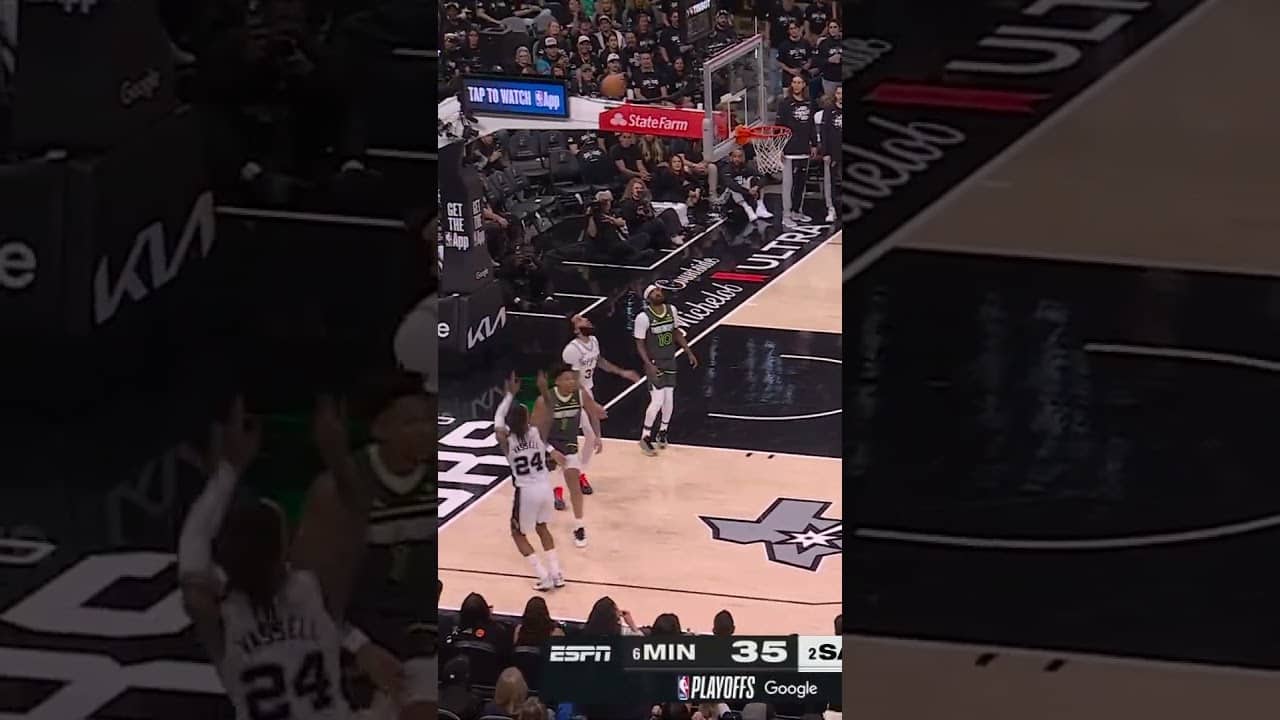 COLD 🥶😮‍💨 #nba #spurs #devinvassell