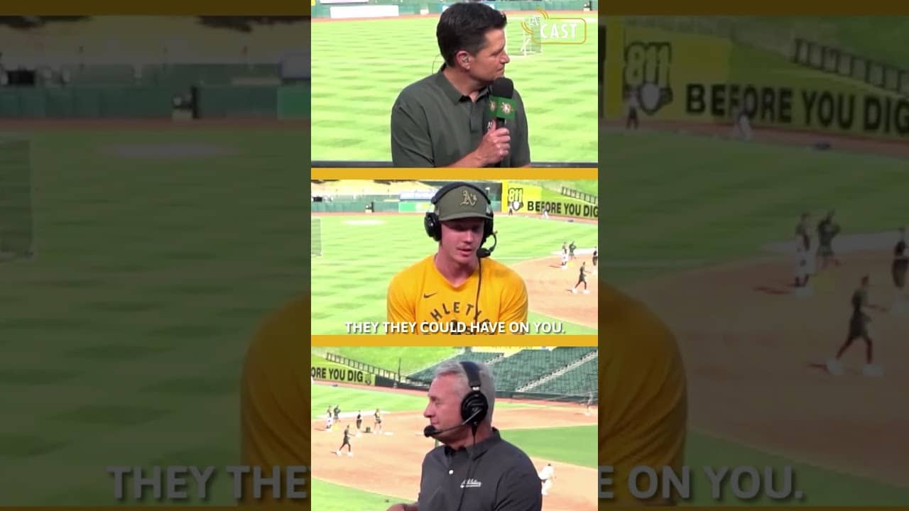 Henry Bolte isn't backing down from the MLB challenge 💪 #shorts #athletics