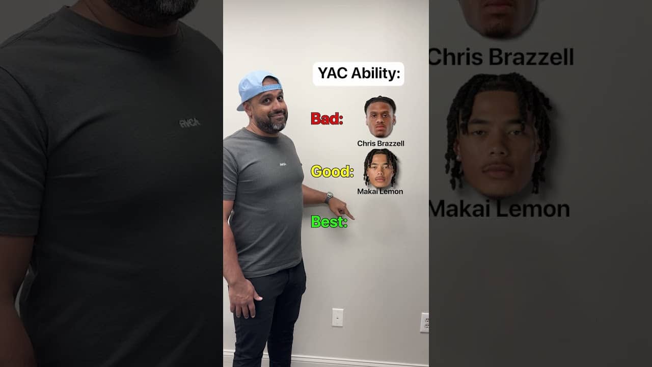 Bad, Good, and BEST rookie WRs