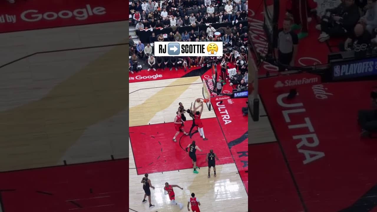 THAT RJ TO SCOTTIE LINKUP NEVER MISS 🔥