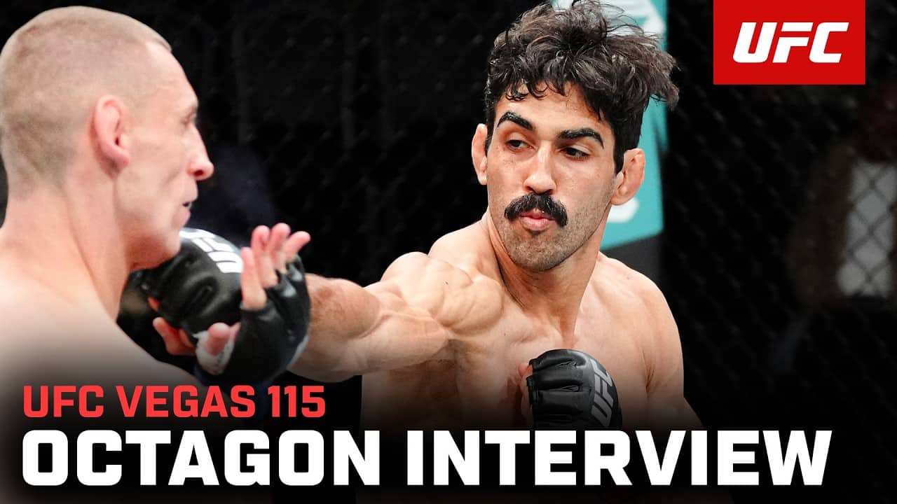 Jose Delano Octagon Interview | UFC Vegas 115