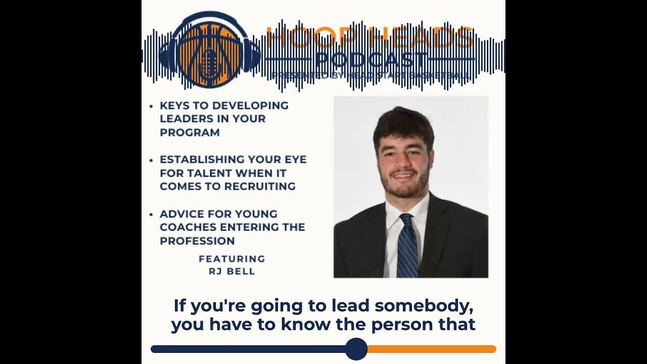 RJ Bell - One Key to Leadership #podcast #basketballcoach