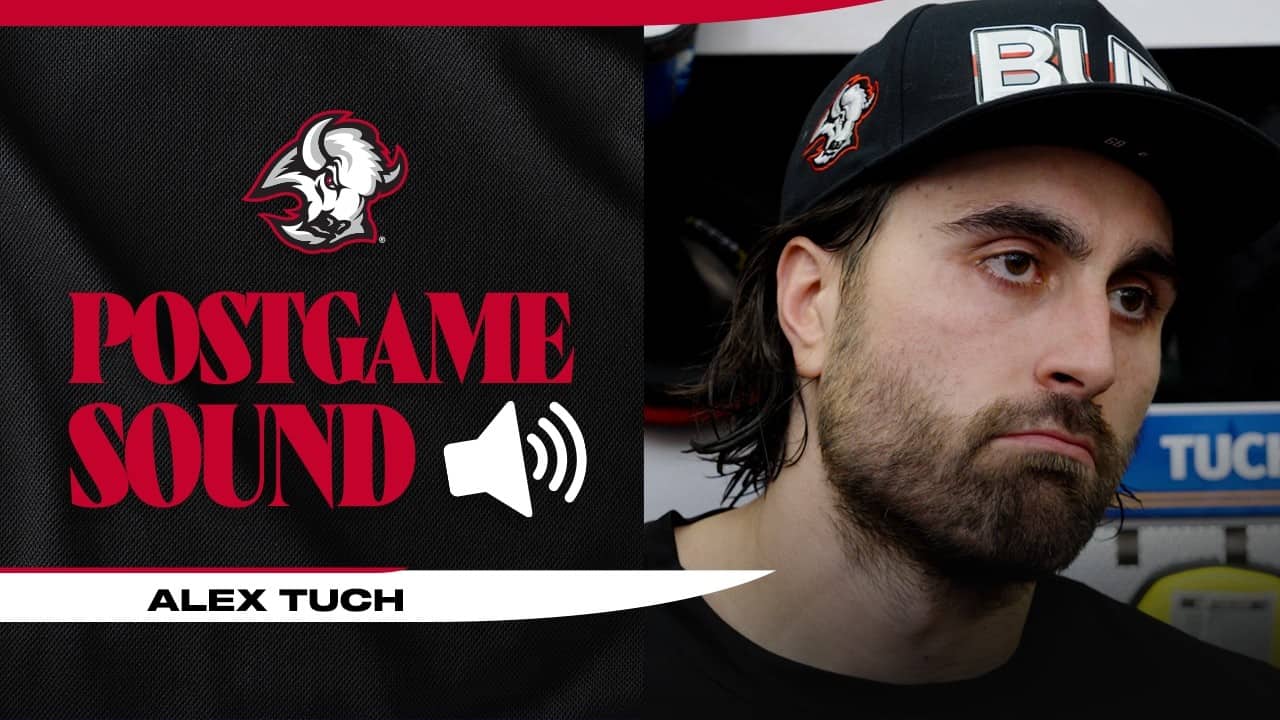 "Upie: Unbelievable" | Alex Tuch Praises Luukkonen & Team Defense After Buffalo Sabres Beat Tampa