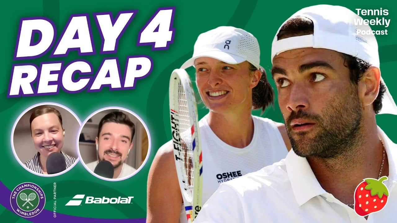 Iga's A+ performance, Berrettini BOSS DRAMA + Dimitrov UPSETS Mensik | Wimbledon 2026