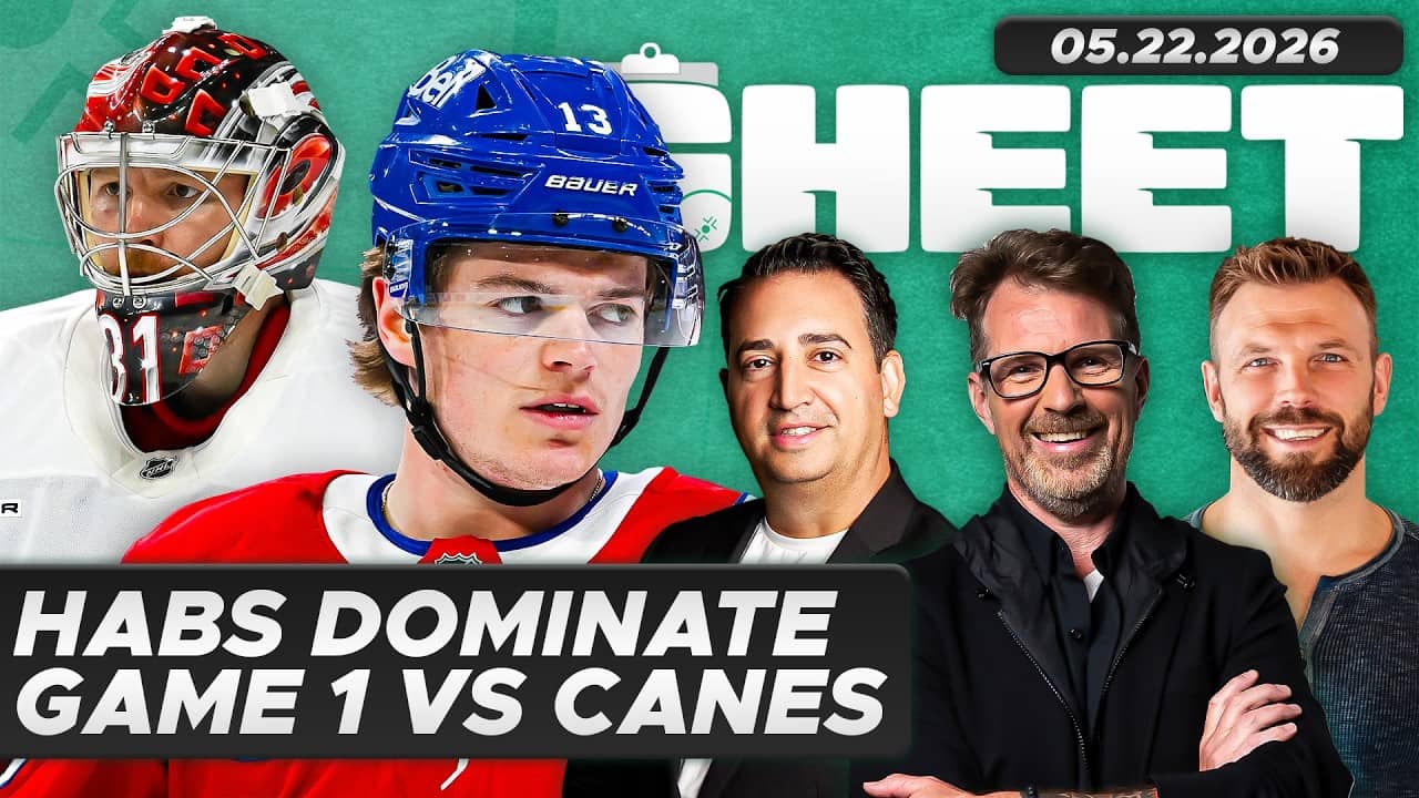 Canadiens Dominate Game 1 and Makar Ruled Out for Game 2 ft. David Pagnotta & PJ Stock | The Sheet