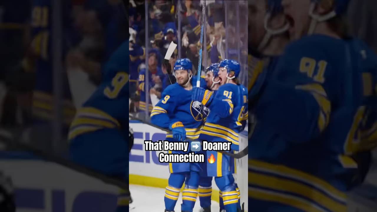 Zach Benson and Josh Doan IN SYNC #nhl #highlights #hockey
