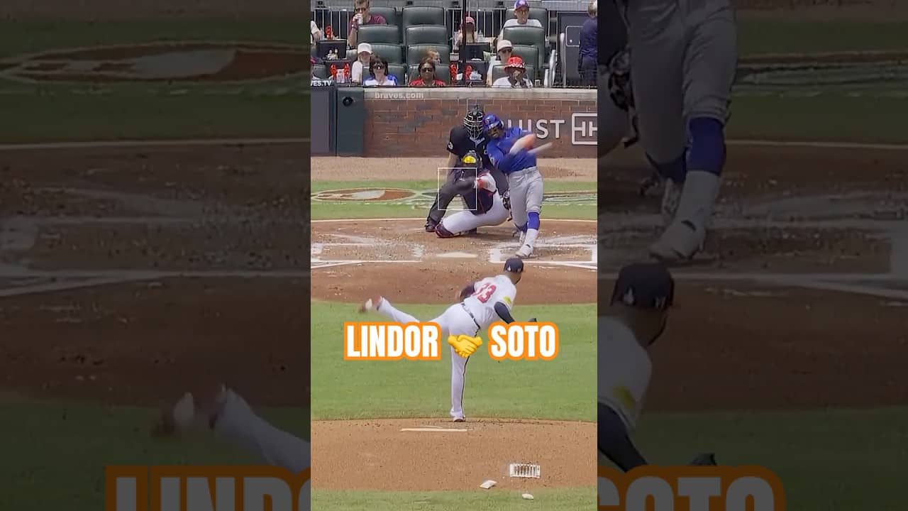 Back-to-Back RBI hits from Francisco Lindor and Juan Soto 👏 mlb #baseball #sports #highlights