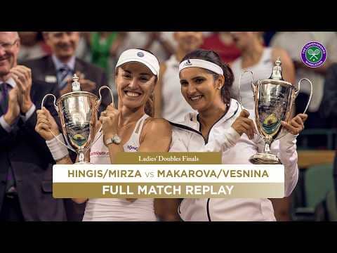 Martina Hingis/Sania Mirza vs. Ekaterina Makarova/Elena Vesnina | Wimbledon 2015 | Full Match