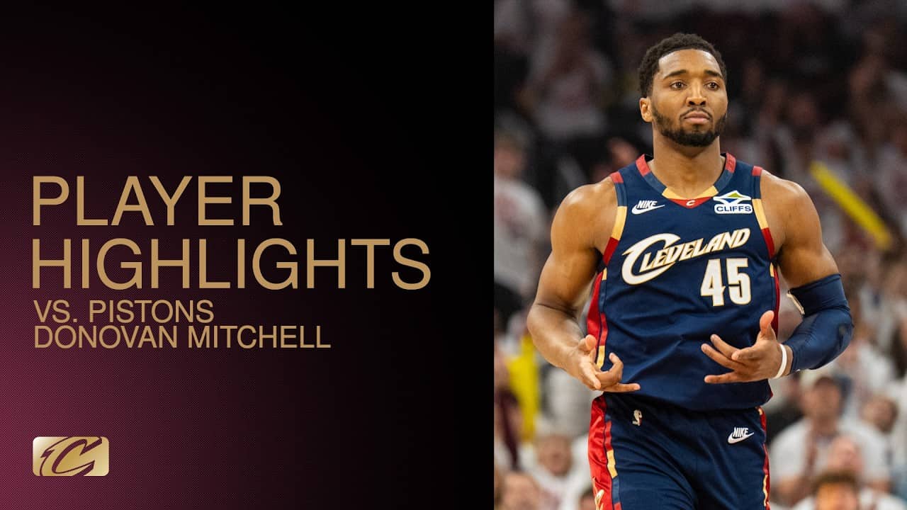 Cavs vs Pistons | Donovan Mitchell Highlights | 05.09.2026