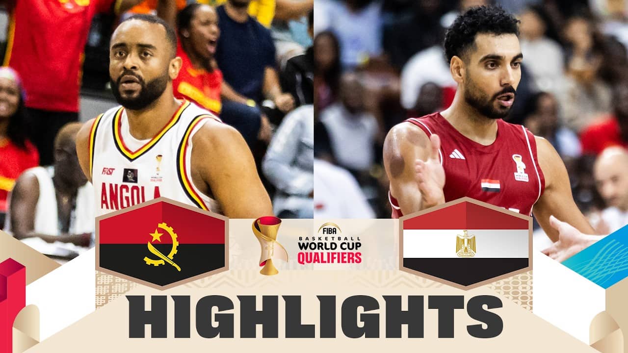 Angola 🇦🇴 v Egypt 🇪🇬 | Highlights | FIBA Basketball World Cup 2027 African Qualifiers