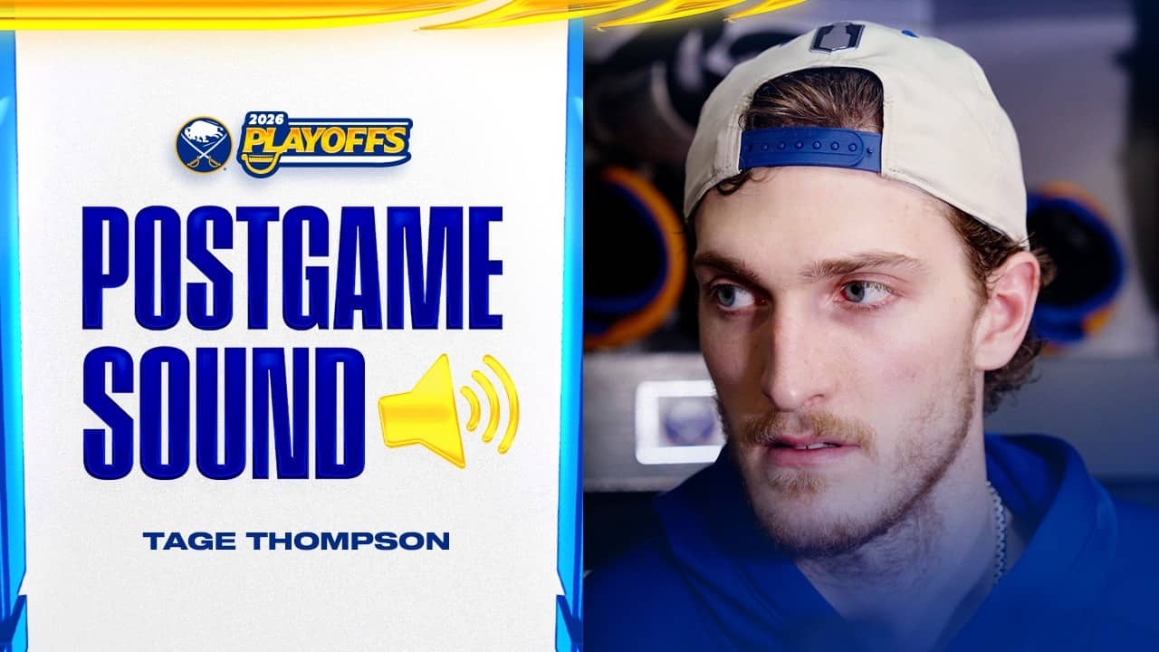 "All About The Next Game" | Tage Thompson On Game 6 Win Against Montreal Canadiens | Buffalo Sabres