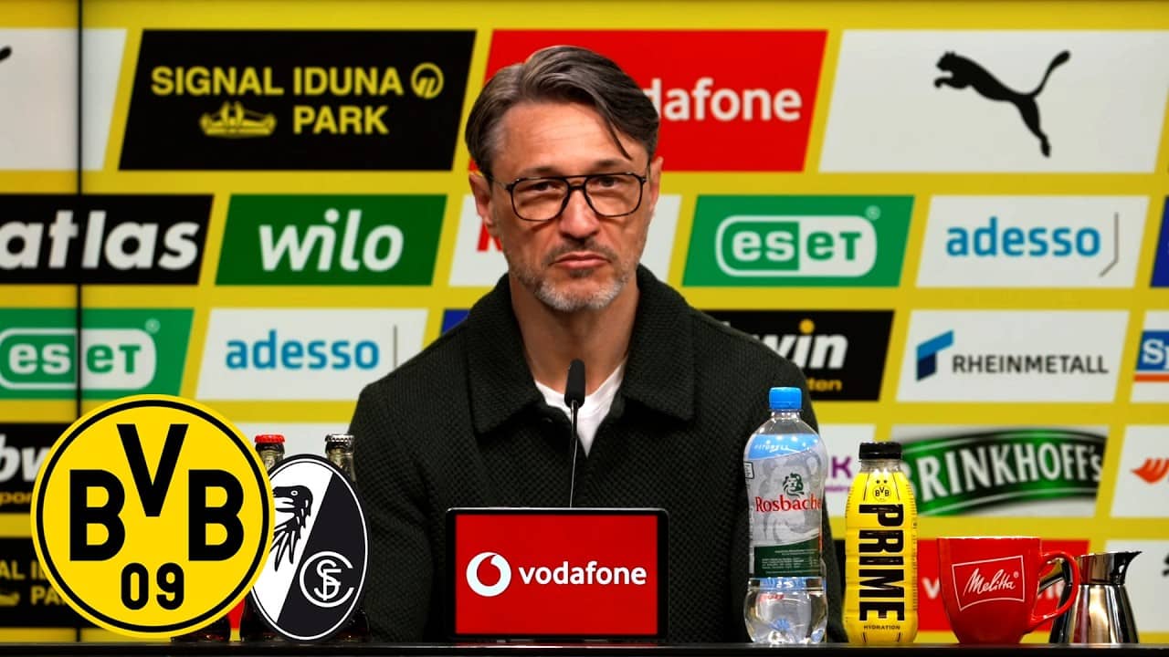 "Das war eine sehr gute Reaktion" | PK mit Nico Kovac | BVB - SC Freiburg 4:0
