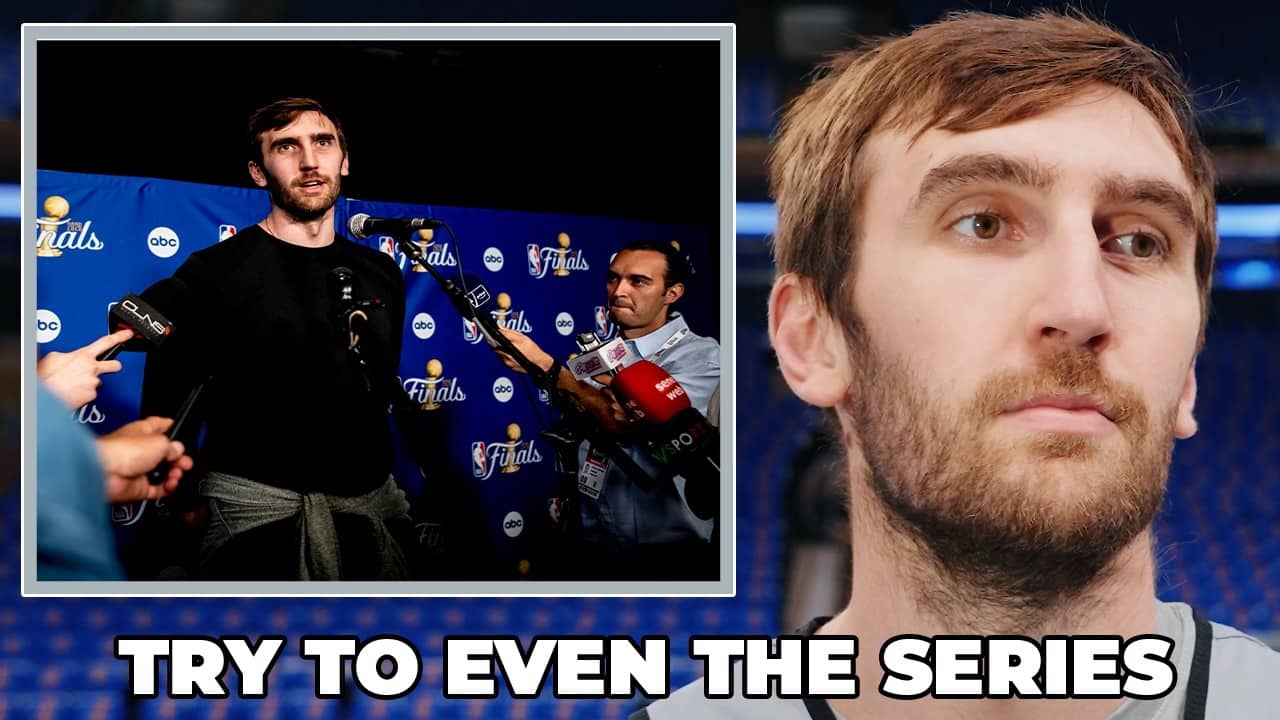 Luke Kornet on Potential to Even the NBA Finals Series In New York